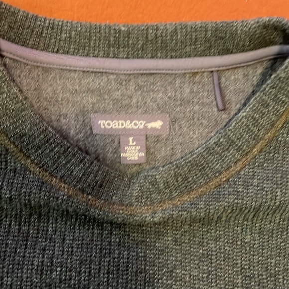 Toad&Co Mens Sweater - Large - Picture 2 of 3